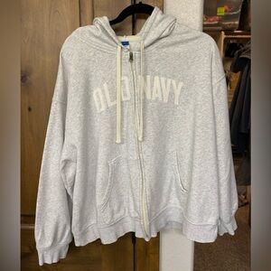 Old Navy Gray Hoodie XL